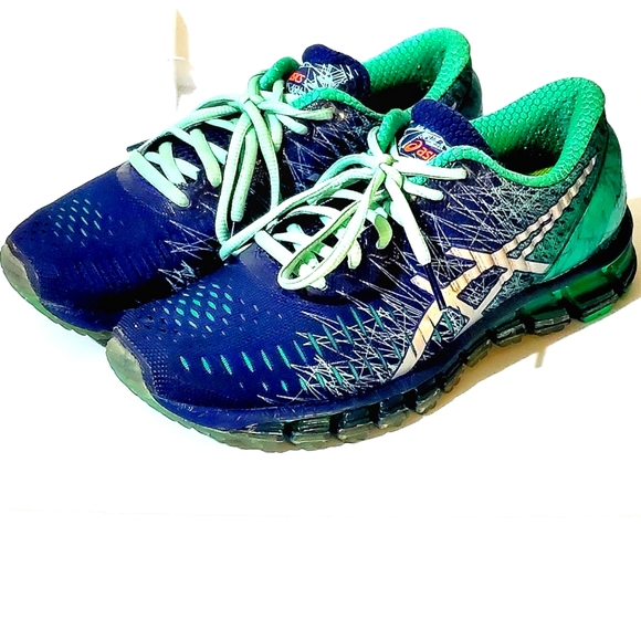ASICS GEL QUANTUM 360 PERFORMANCE RUNNING SHOES. WOMENS Sz:6.5 LIKE NEW! - Picture 1 of 12